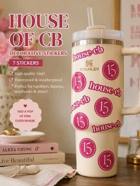 House of CB Decorative Stickers - 7 stickers